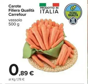 Carrefour Carote offerta