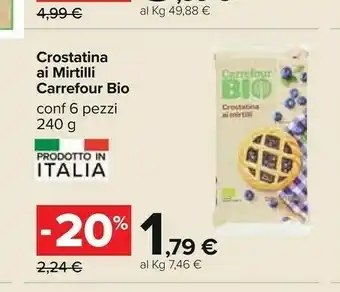 Carrefour Crostatine offerta
