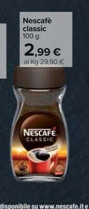 Carrefour Nescafé Nescafè offerta