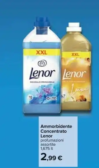 Carrefour Lenor Ammorbidente offerta