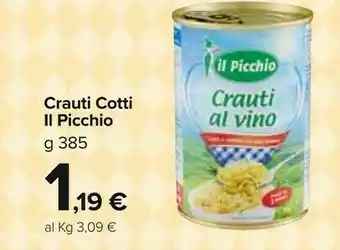 Il picchio Conserve