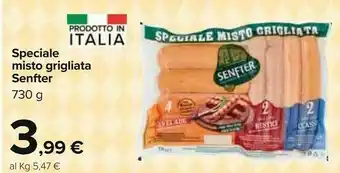 Carrefour Senfter Wurstel offerta