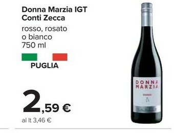 Conti zecca Vino rosso