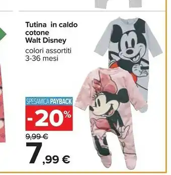 Carrefour Disney Abbigliamento neonato offerta