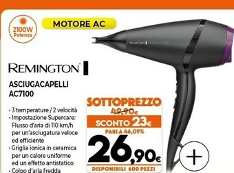 Expert Remington AC7100 2100 W Nero offerta