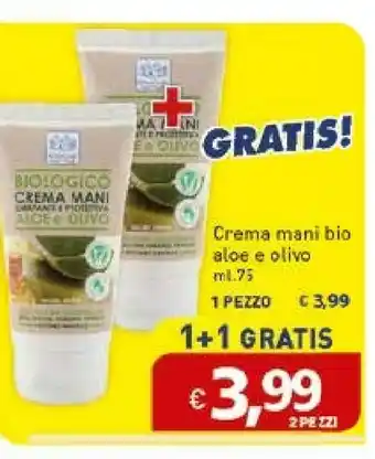 Galassia Crema Mani Bio Aloe E Olivo offerta