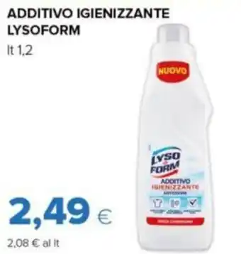 Oasi ADDITIVO IGIENIZZANTE LYSOFORM lt 1,2 offerta