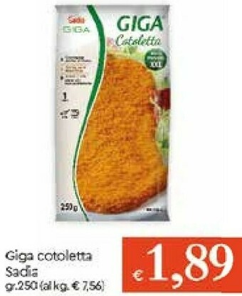 Sadia Giga Cotoletta 250 G(ml)