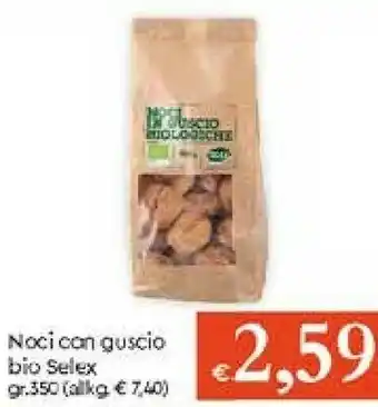 Galassia Selex Noci Con Guscio Bio offerta
