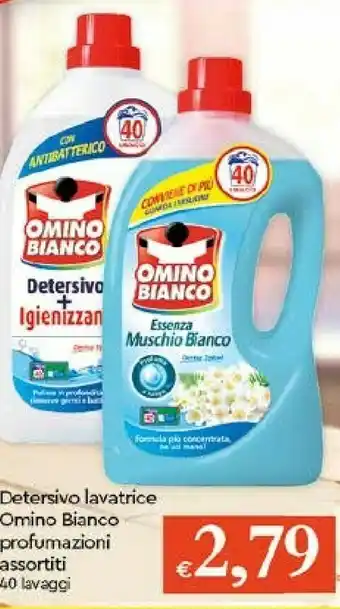 Galassia Omino Bianco Detersivo Lavatrice offerta