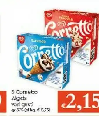 Galassia Algida Cornetto Nocciola 375 G(ml) offerta
