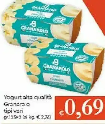 Galassia Granarolo Yogurt Al Melone Fatto Con Latte Fresco Di Alta Qualità 250 G(ml) offerta