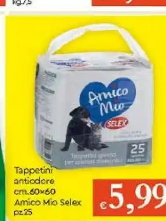 Galassia Selex Amico Mio Tappetini Antiodore offerta