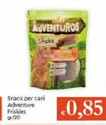 Galassia Purina Friskies Adventure Snack Per Cani offerta