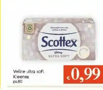 Galassia Scottex Veline Ultra Soft Kleenex offerta
