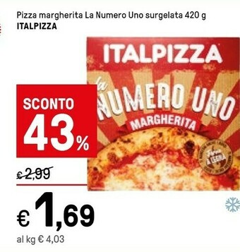 Iper La Grande Italpizza Pizza surgelata offerta