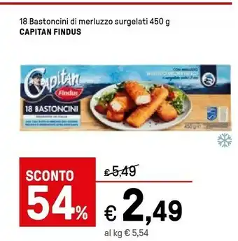 Iper La Grande Findus Bastoncini offerta