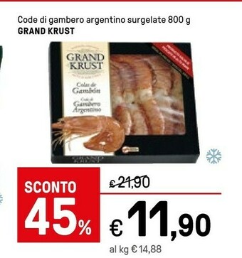 Iper La Grande Grand krust Gamberi offerta