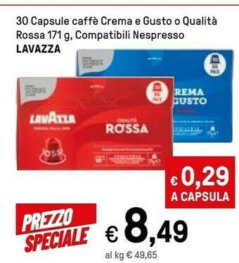 Iper La Grande Nespresso Capsule caffè offerta