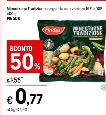 Iper La Grande Findus Minestrone offerta