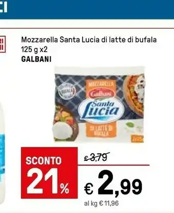 Iper La Grande Galbani Mozzarella offerta