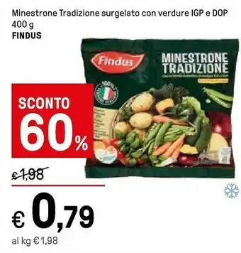 Iper La Grande Findus Minestrone offerta