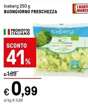 Iper La Grande Buongiorno freschezza Insalata offerta