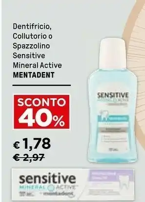 Iper La Grande Mentadent P Sensitive offerta