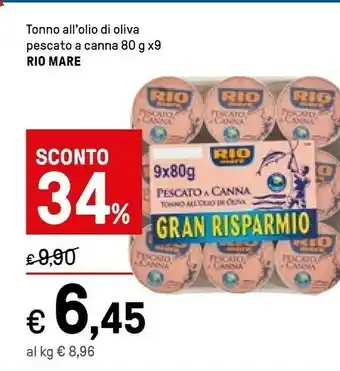 Iper La Grande Rio Mare Tonno Rio mare offerta