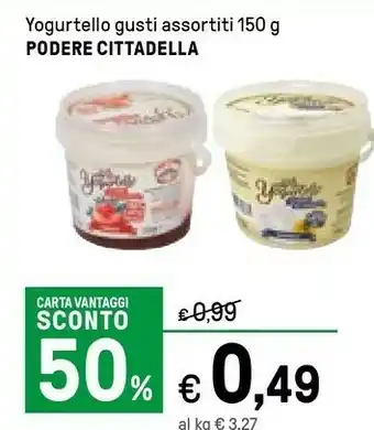 Iper La Grande Podere cittadella Yogurt offerta