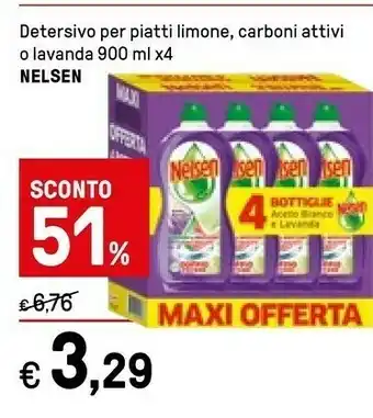 Iper La Grande Nelsen Detersivo piatti offerta