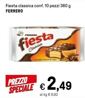 Iper La Grande Ferrero Fiesta offerta