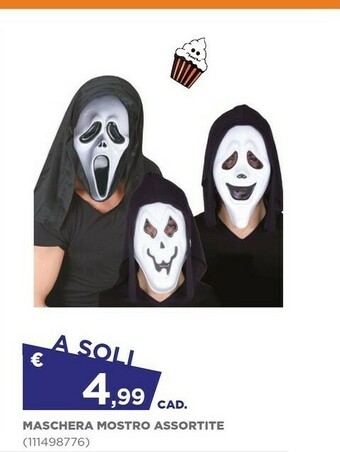 Maschera Mostro Assortite
