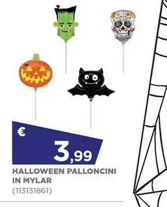 Toys Center Halloween Palloncini In Mylar offerta