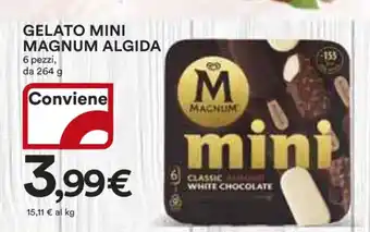 Ipercoop GELATO MINI MAGNUM ALGIDA 6 pezzi, da 264 g offerta