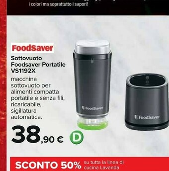 Carrefour Sapori Macchina sottovuoto offerta
