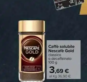 Carrefour Nestlè Nescafé NESCAFE GOLD Mocha offerta