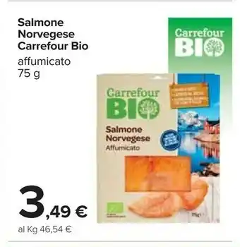Carrefour Salmone Norvegese Atfurmicato offerta