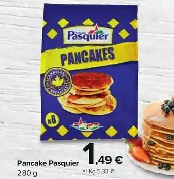 Carrefour Pasquier Pancakes 280 G(ml) offerta