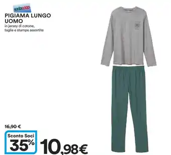 Ipercoop PIGIAMA LUNGO UOMO offerta