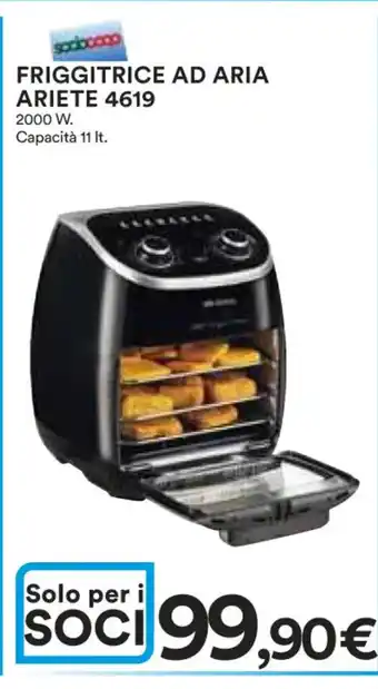 Ipercoop FRIGGITRICE AD ARIA ARIETE 4619 offerta