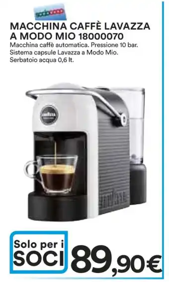 Ipercoop MACCHINA CAFFÈ LAVAZZA A MODO MIO 18000070 offerta