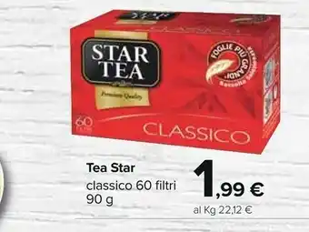 Carrefour Star tea The offerta