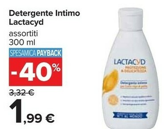 Carrefour Lactacyd Detergente Intimo offerta