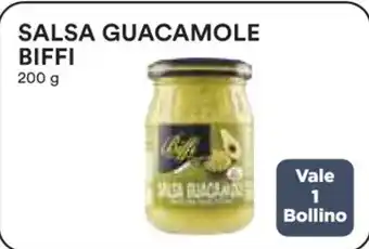Ipercoop SALSA GUACAMOLE BIFFI 200 g offerta