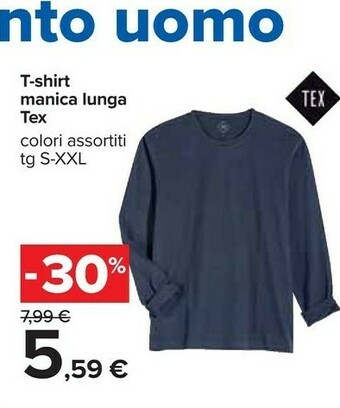 Carrefour T-shirt uomo offerta