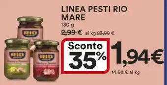 Ipercoop LINEA PESTI RIO MARE 130 g offerta
