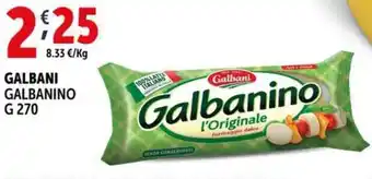 Deco Supermercati GALBANI GALBANINO G 270 offerta