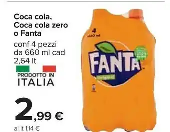 Carrefour Coca Cola Fanta offerta