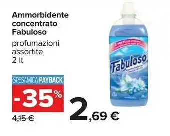 Carrefour Fabuloso Ammorbidente Concentrato offerta